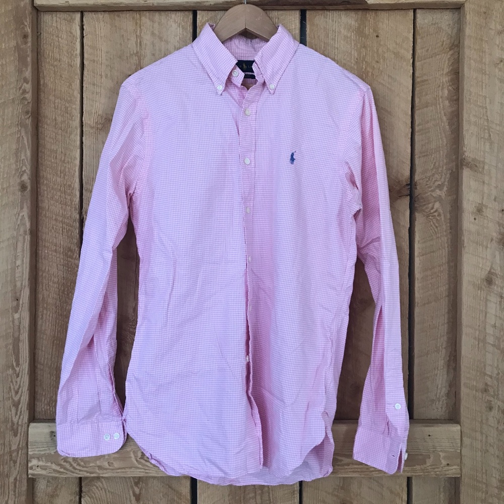 Ralph Lauren Cotton Button Down Shirt!